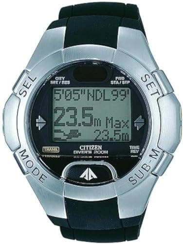 Citizen diver promaster sea watch for men - digital rubber band - mg0000-07e