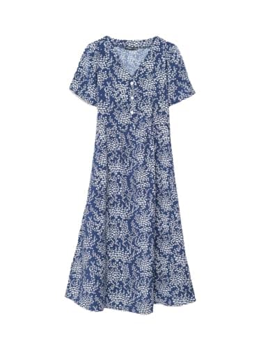 LC WAIKIKI Woman V Neck Floral Women's Dress