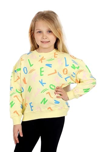VONKEL Girl sweatshirt Yellow 12