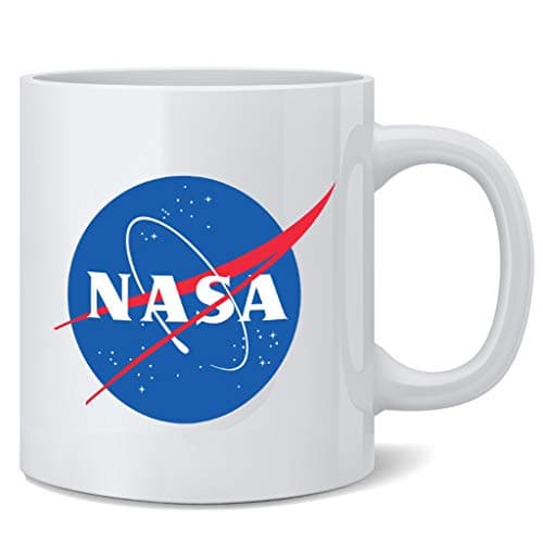 Poster Foundry NASA Classic Meatball Logo Ceramic Coffee Mug Tea Cup Fun Novelty Gift 12 oz Drinking cup