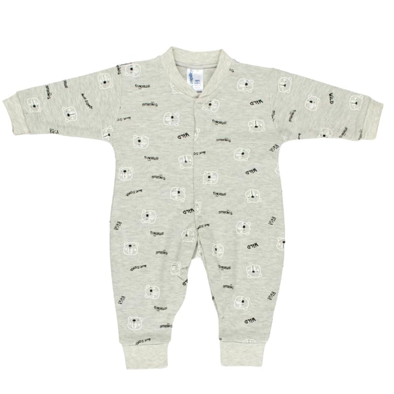 Papillon Unisex Long Sleeves Bodysuit Printed Shapes Baby & Toddler Sleepers (pack of 1) Sleepwear