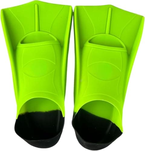 Swimming Training Duck Fins, Closed Heel, Silicone, for Pool Swimming Swim fin