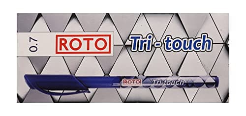 Roto tri-touch pen 0.7 mm pack of 12 pcs. - blue Marking pen