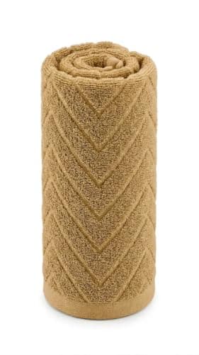 Moda Home Zigzag 140 x 70 cm 100% Cotton | Stylish Zood Design, Soft And Absorbent, Suitable For Travel And Club, Multicolor, Daily Use