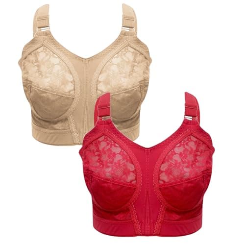 Lasso Women Set Of 2 Pieces Ultra Support Bask Bra Cup D Bra (pack of 1)