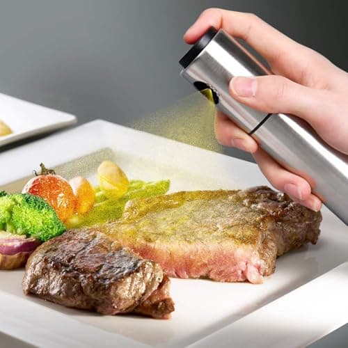 100ml Edible Oil Dispenser Sprayer Stainless Steel Practical Sprayer for Cooking, Frying, Salad, Easy to Clean and Save in Daily Use | From Generic Spray bottle