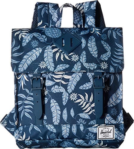 Herschel Supply Co. Survey Kids Backpack, Aloha Majolica Blue Rubber