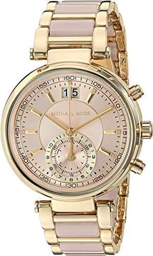 Michael Kors Women's Sawyer Two-Tone Watch MK6360