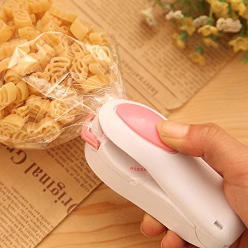 AFDEAL Portable Heat Sealer Plastic Bag Storage Packet Mini Sealing Machine Handy Sealers for Food Snack Kitchen Gadgets Vacuum sealer machine