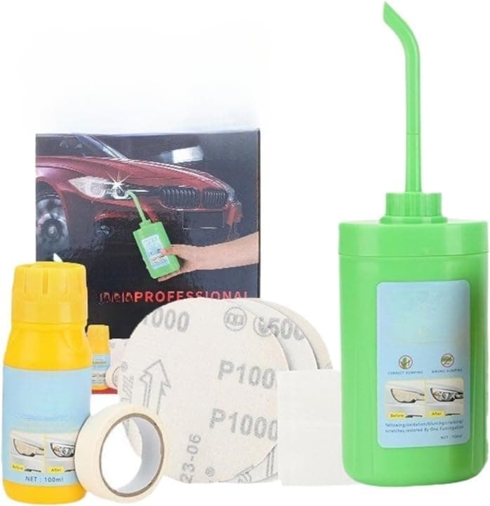 Car Headlight Cleaning Kit for Removing Yellowing and Oxidation Cleaning brush