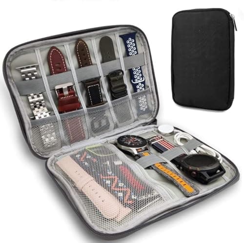 Travel Watch Bag and Cable Organizer for Electronic Straps and Chargers Storage bag