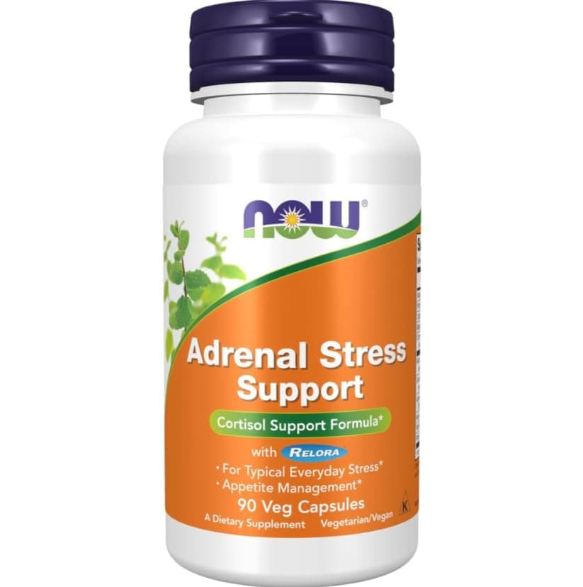 Premium Vital Adrenal Stress Support - 90 Veg Caps - with Practical Pill Box - Cortisol & Mood Rhythm Matrix - Glandular Shield - Non-GMO - High Potency Bio-Integrity Nutritional supplement