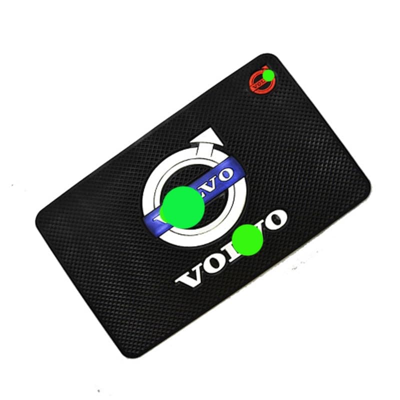 KaberTrade KaberTrade Car Dashboard Anti-Slip Grip Mat for Phone Holder Interior Accessories (Silicone Pad Fit Compatible with Volvo, Size 19.5 * 13cm Code:4181) Vehicle mat