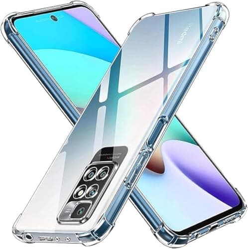 Case for Xiaomi Redmi 10 / Redmi 10 Prime Case Cover Back Air Cushion Soft Silicone Shockproof Anti-Scratch Protective Bumper Shell Corner for Xiaomi Redmi 10 by Emodil Cellular phone case