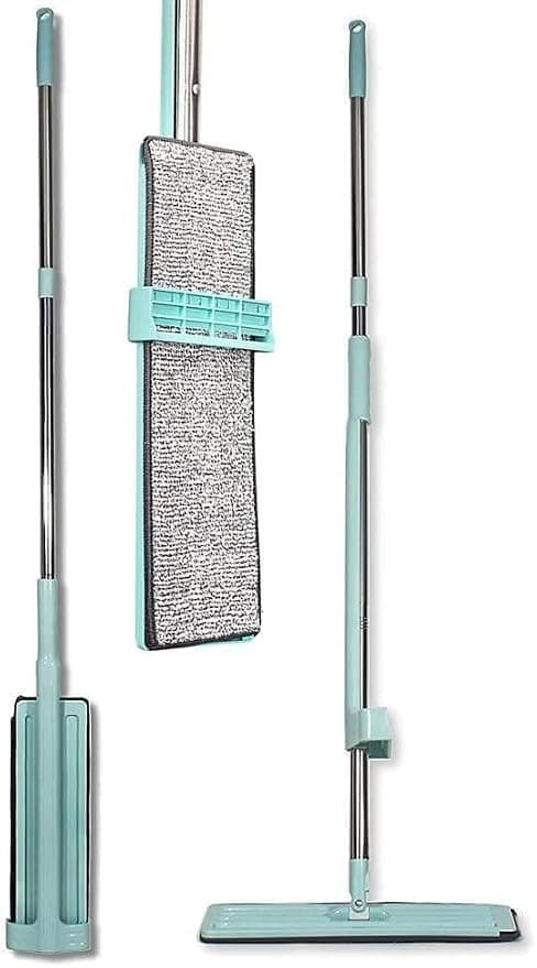 Rectangular Floor Wiper Glass Wiper Movable Self Wringing Metal Body Household Cleaning Kit mm