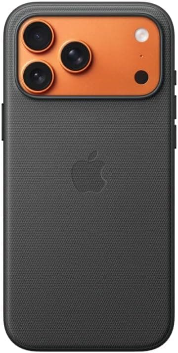 Premium Protective (Compatible with iPhone 17 Pro) Made Of Soft Leather And Flexible TPU With a Leather-Like ; Supports Charging And Features A Camera Protection Frame And A Slim Design. (Black) Cellular phone case