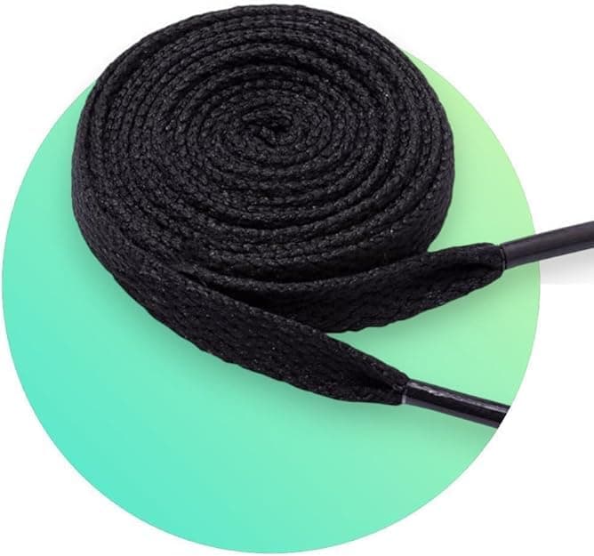 2pcs 90cm Flat Elastic Shoelaces for Sneakers Walking Running Shoes