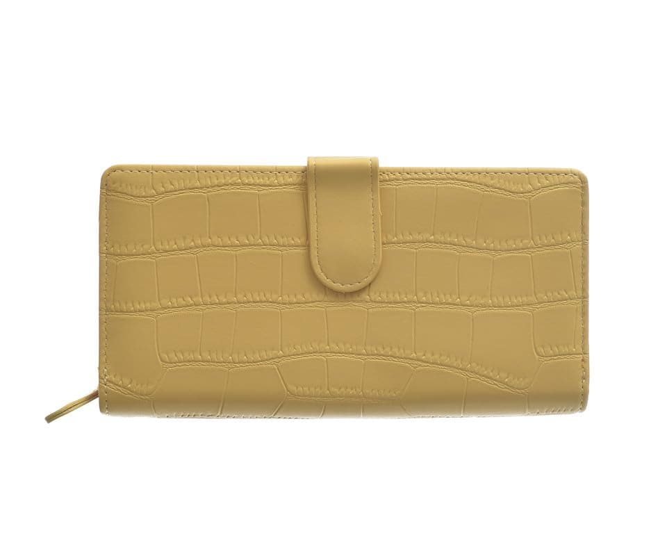 B&W Blocks Wallet, 046 Yellow