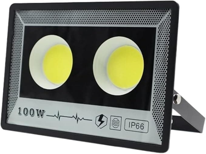 100W High Brightness and Strong Light for Outdoor and Indoor Use Suitable for Homes, Warehouses, Facades - 3 Pieces