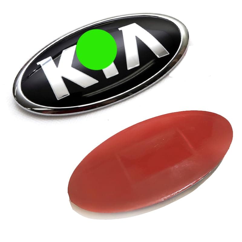 KaberTrade 3D Car Logo Sticker Sign Sticker (Compatible Tag with Key?A Cerato Optimia and Some Other Models - Size 15 * 7.5cm Code:4608) - KaberTrade