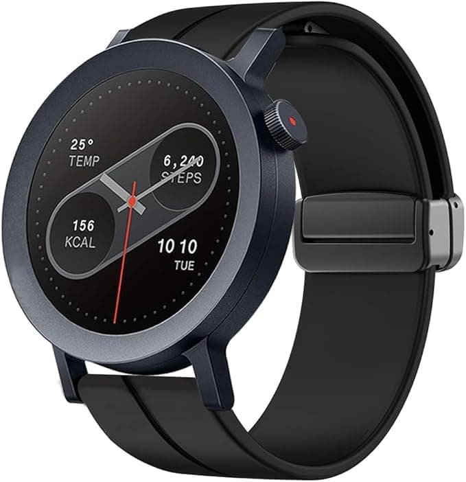 Compatible with CMF Watch Pro 2 Strap, Soft Silicone Magnetic Clasp Sport Replacement Wristband Compatible with CMF Watch Pro, Watch Pro 2 Smartwatch Watch band