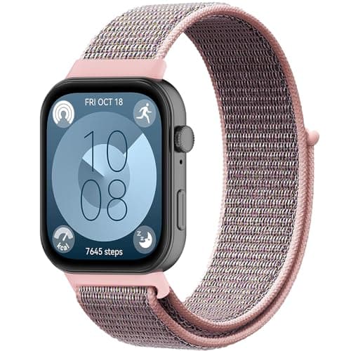 FYISWHO Nylon Strap for Huawei Watch Fit 3, Sport Bracelet and Replacement Strap for Huawei Watch Fit 3