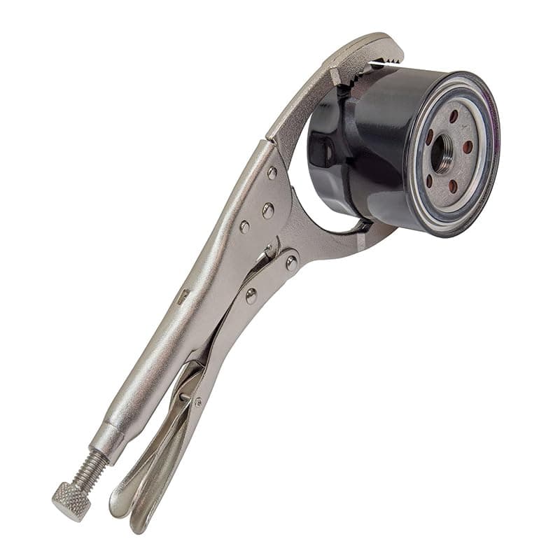 KaberTrade 10 Inch Clamp Oil Filters Zergina Locking Pliers & Key Removal Oil Filter for Cars, Compatible with 55 to 120 mm Filters..(10 Inch, Code:10136) by KaberTrade