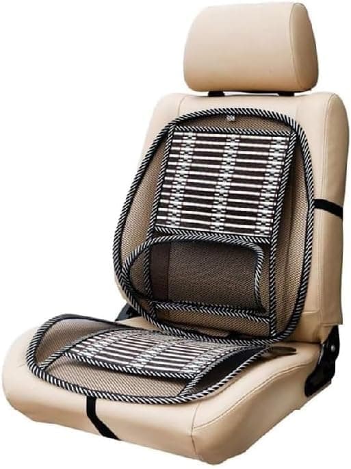 SACAR Car Seat Cushion, Breathable Cooling Mesh Pad for Car Driver Seat, Back Massage Cushion for Car Truck (1 Piece) Body positioner