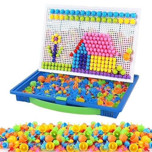 Pinboard Game - A large-sized fun activity that combines intelligence, creativity, and focus, enhancing children's writing and coordination skills while boosting imagination. Art craft kit