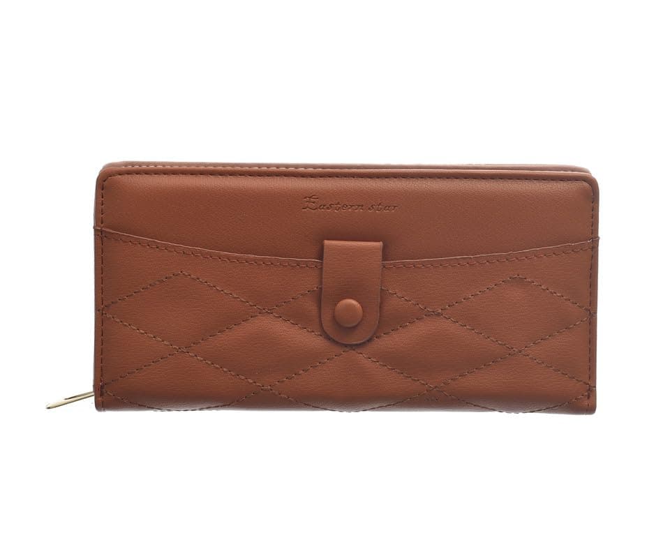 B&W Eastern Star Wallet, 049 Camel