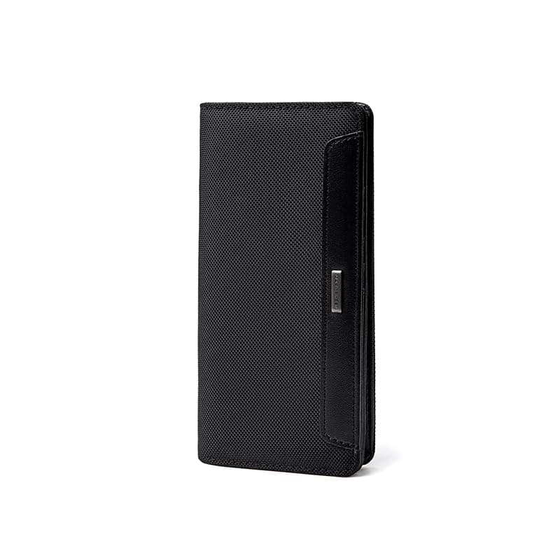 MARK RYDEN MR84 Men’s Long Wallet, Large Bifold Wallet with 13 Card Slots, 2-Tier Bill Compartments, Oxford Weave Fabric, Slim Foldable Design, Lightweight Everyday Travel Wallet Carrying case or bag
