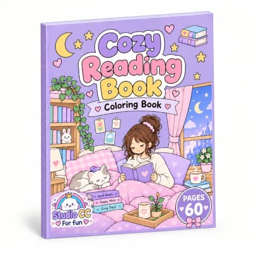 Cozy Moments Coloring Book A Sweet Collection of Relaxing Coloring Pages for Kids & Adults Cute Cozy Scenes Creative Fun • Calm & Relaxing Coloring 60 Unique Pages | Includes Color-Test Page Art craft kit