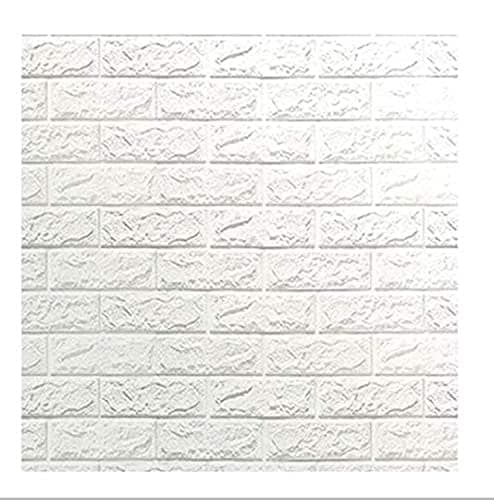 70x77cm PET 3D Wall Stickers Safe Home Decor Wallpaper Sticker, White