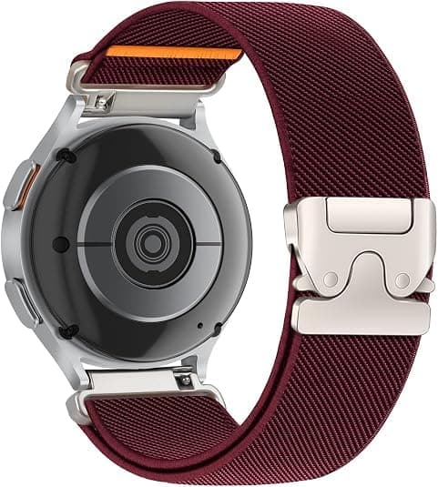 Flexible Nylon Strap (Compatible With Garmin Venu 3, 4 & 2//Samsung Galaxy Watch 3 45mm/46mm Watch/Gear S3 Frontier/Classic.) Watches, 22mm, With -Release Buckle, Made Of Stretchy Sport