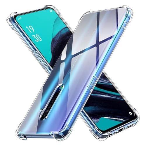 CooToly Fit for Oppo Reno 2 Clear Phone Case Cover,Soft Slim Fit, Shockproof 6.5 Inch Cellular phone case