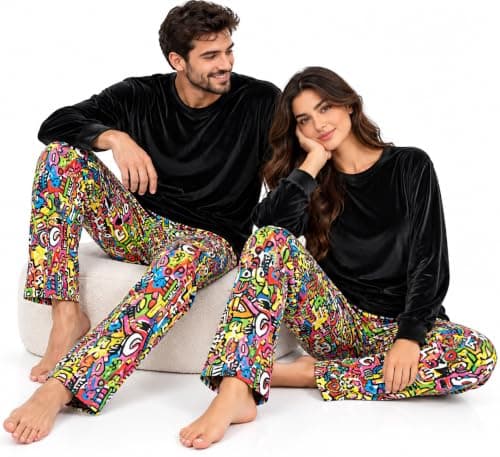 Details MIX ROUND NECK PAJAMA For Unisex