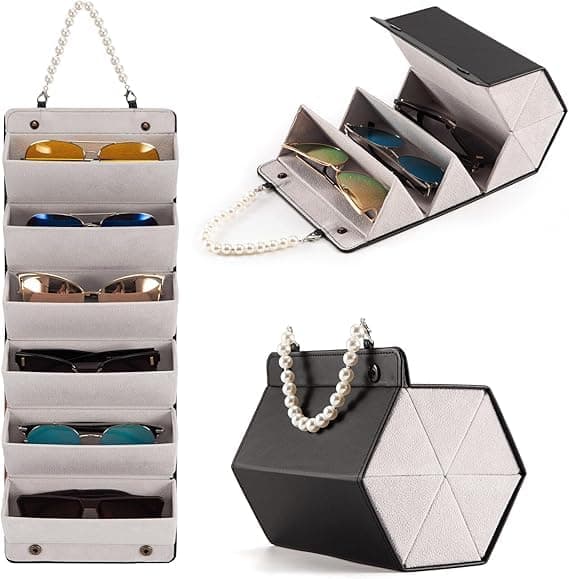 Practical Sunglasses Storage Tray and Cosmetic Organizer Multipurpose Desktop Divider for Glasses Jewelry and Makeup Brushes High Quality Case Caddy