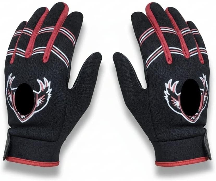 Anti Slip Cycling Gloves for Men Women, Windproof Cycling Gloves for Cycling, Hiking, Climbing, Outdoor Activities (One Size) - Touchscreen Friendly - AGA