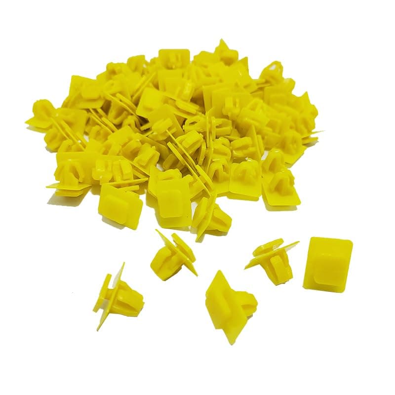 KaberTrade KaberTrade Clip and Retainer Kit Compatible with Most Cars - Retainer Clips (Specifically Fit for Ford or Hyundai, 100 Pieces, Code:9726) - KaberTrade Mechanical fasteners