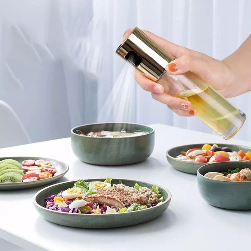 Generic Glass Oil Sprayer Bottle, Multi-Purpose Kitchen Cooking Spray for Air Fryer, Oil-Saving .qu