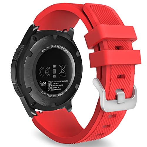 MoKo Samsung Silicone Sport Watch Band Strap for Samsung Gear S3.