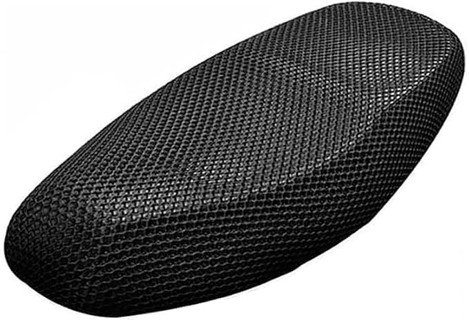 SACAR Motorcycle Seat Cover Anti-Slip Breathable Mesh Universal Fit (Chillet Chair, X-Large, Black)