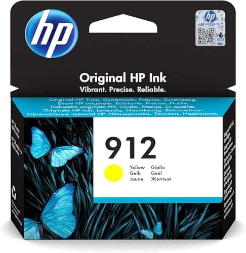 Hp 912 Yellow Original Ink Cartridge - 3Yl79Ae Standard Inkjet printer ink