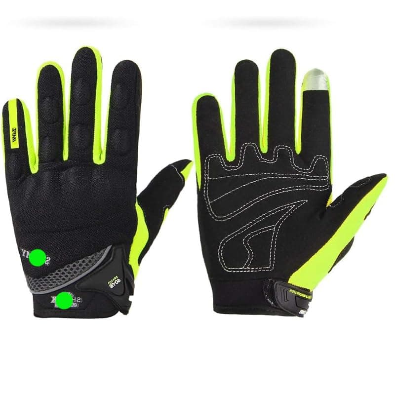 KaberTrade Motorcycle Riding Gloves, Anti-Slip Gloves for Men and Women, Touch for Cycling, Hiking, Climbing, Outdoor Activities (SU09 XXL - Code:10464)