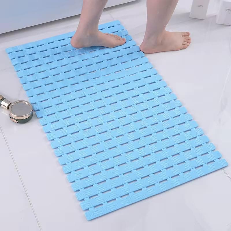 Anti-Slip Plastic Silicone Design Floor Mat Non-Skid Bathroom Rug