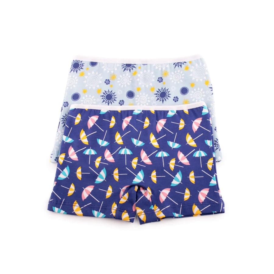 Milk Girls Pack Of 2 Cotton Hot Short Underwear Panties (1012) Yrs Multicolor Underpants