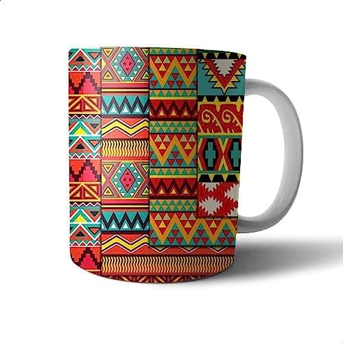 Ceramic Ramadan-Shape Print Mug - Multi Color Drinking cup