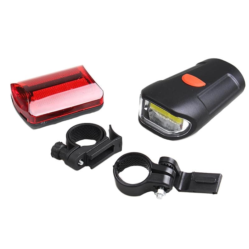 Kaber Misr 2020-2 Pieces - Front & Rear LED Light For Bikes And More - 2 Pieces (Set Of 2, Code : 10119)