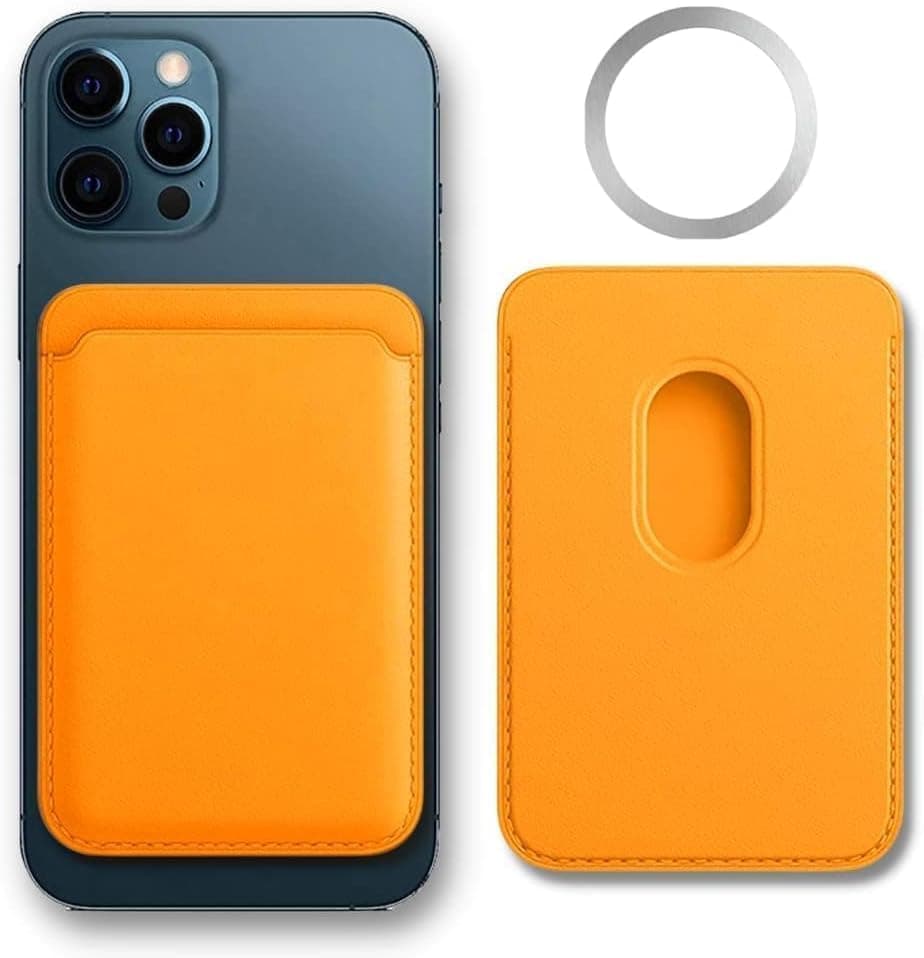 Magnetic Back Card Wallet Slim Phone Card Holder for Minimalist Style