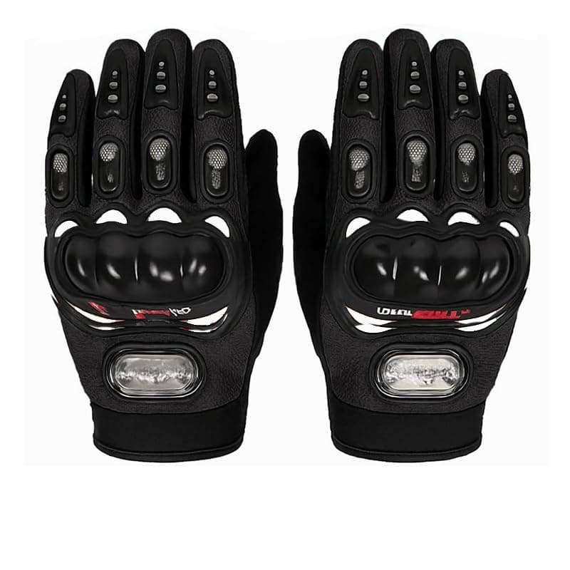 KaberTrade Anti Slip Cycling Gloves for Men and Women for Cycling, Hiking, Climbing, Outdoor Activities (Black, X-Large, Code:4013)